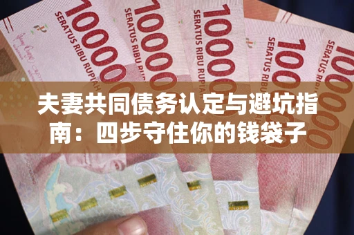 济南夫妻共同债务认定与避坑指南：四步守住你的钱袋子