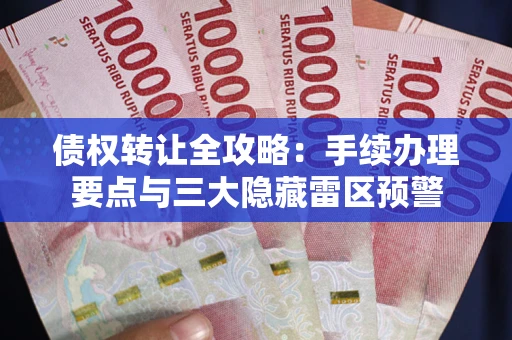 济南债权转让全攻略：手续办理要点与三大隐藏雷区预警