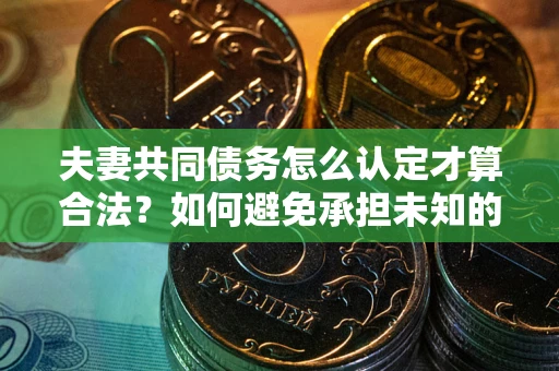 济南夫妻共同债务怎么认定才算合法？如何避免承担未知的债务风险？